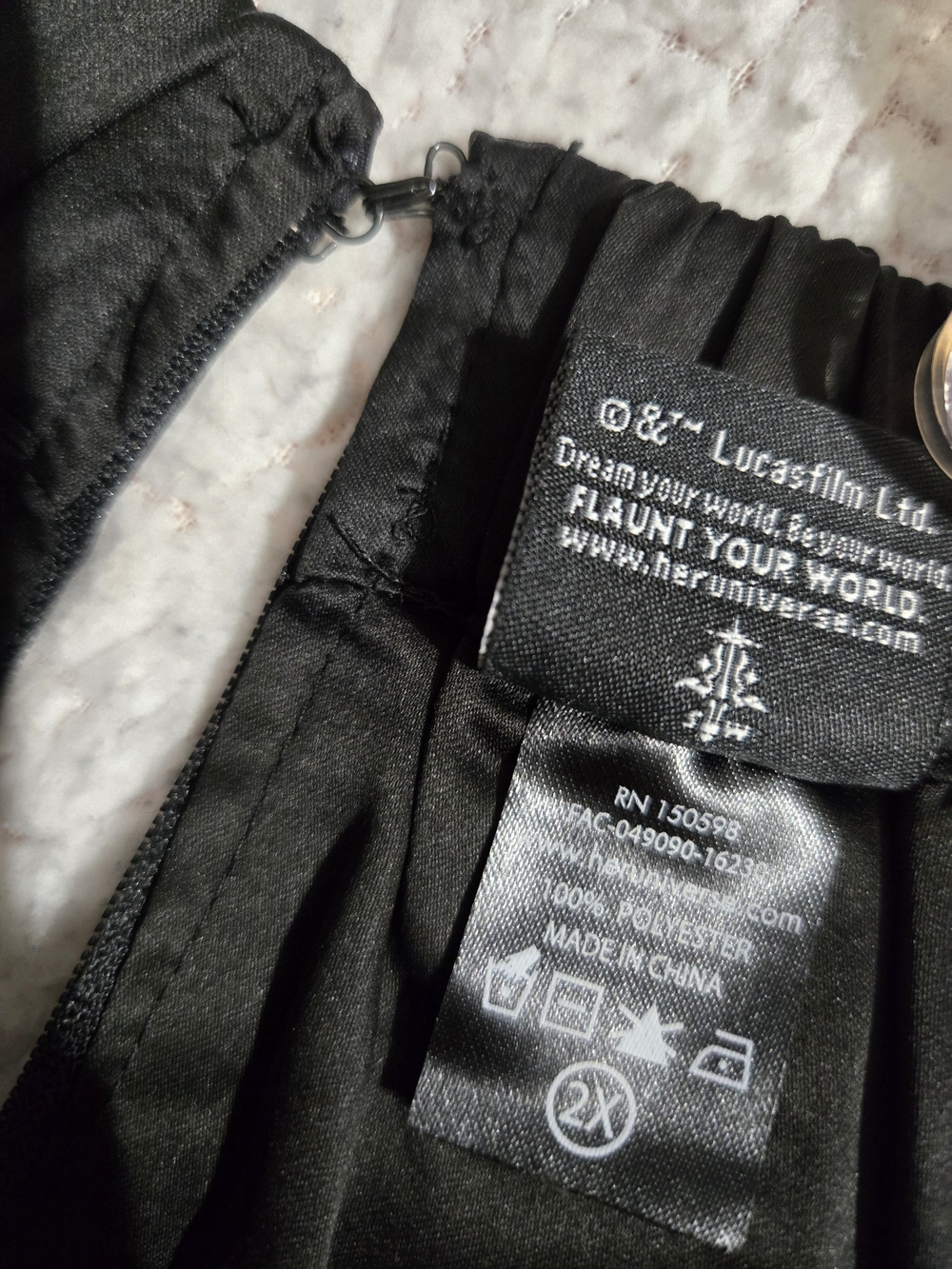 Her Universe Black Skirt with Multicolor Lightsabers - Picture 3 of 4
